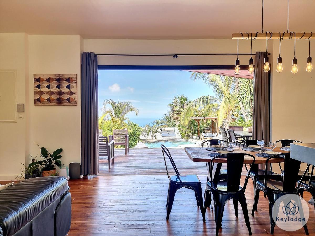 Villa O Baobhai Classee 4 Etoiles - Pisicine Privee Et Vue Mer - Saint-Pierre Exteriér fotografie